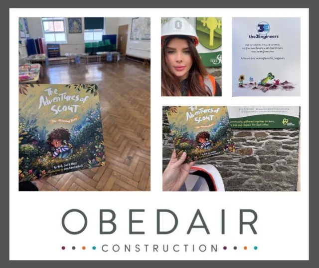 📚 World Book Day 2026 📚

Obedair’s Leah recently visited a local primary school, organised by the incredible Promoting Children in Plymouth (PCiP) charity, to read a story and talk to the children about Obedair and the world of construction.

The book “The Adventures of Scout and The Missing Bees” by The 3 Engineers explores the impact wildlife has on the environment in a fun and child-friendly way. The children were full of curiosity – asking lots of questions about the story, construction, and the work we do at Obedair.

With World Book Day falling during Women in Construction Week, it was also a fantastic opportunity for Leah to represent women in the industry and inspire the next generation.

#WorldBookDay #PCiP #Obedair