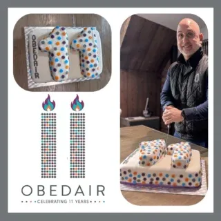 🎉 We’re Celebrating 11 Years! 🎉

Today marks 11 years in the construction industry for Obedair - and what an incredible journey it has been! 🏗️

From our very first projects to the many we’ve proudly delivered since, we’re grateful for the trust our clients, supply chain and community have placed in us along the way.

A big thank you also goes to our brilliant team whose hard work and dedication make everything possible. And a special shoutout to Louise, who baked this amazing birthday cake to help us celebrate the milestone! 🎂

Here’s to the past 11 years of building, and to many more exciting projects ahead.

#Obedair #11Years #ConstructionLife #TeamObedair #AnniversaryCelebration