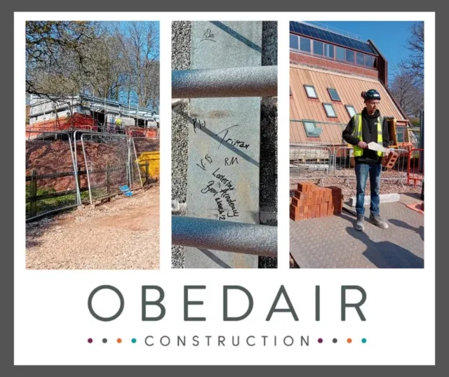 🦺 Site Visit 🦺

We were delighted to welcome students from Lodestar Academy to our Torbay site last Friday as part of the @buildtorbay  Programme.

The group took part in a full safety induction, learned more about the works in progress and enjoyed a guided tour of the site. They also had the opportunity to sign some of the steelwork and try their hand at bricklaying with the brilliant Pete from @the_plym_group_ - our Social Value Co-ordinator, Louise, even got involved and thoroughly enjoyed it!

We hope the visit sparked an interest in future careers in construction, or at the very least gave them the chance to experience something a little different.

#Obedair #BuildTorbay #SchoolSiteVisit